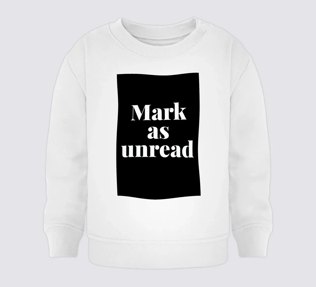 Mark As Unread felpa neonato da LeDieg