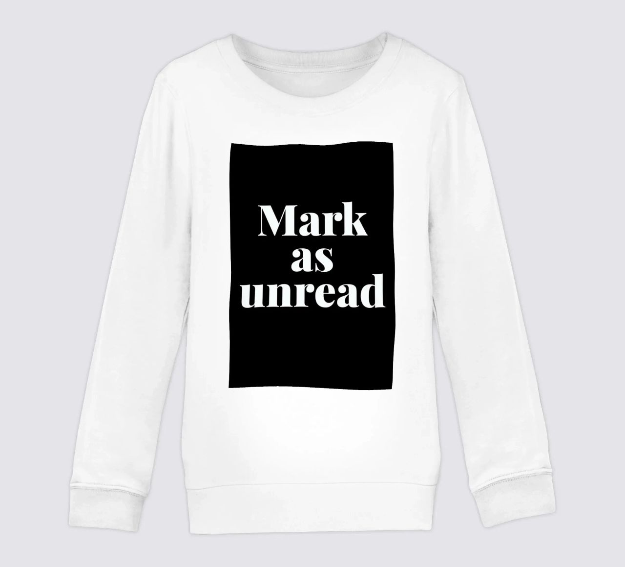 Mark As Unread felpa bambino da LeDieg