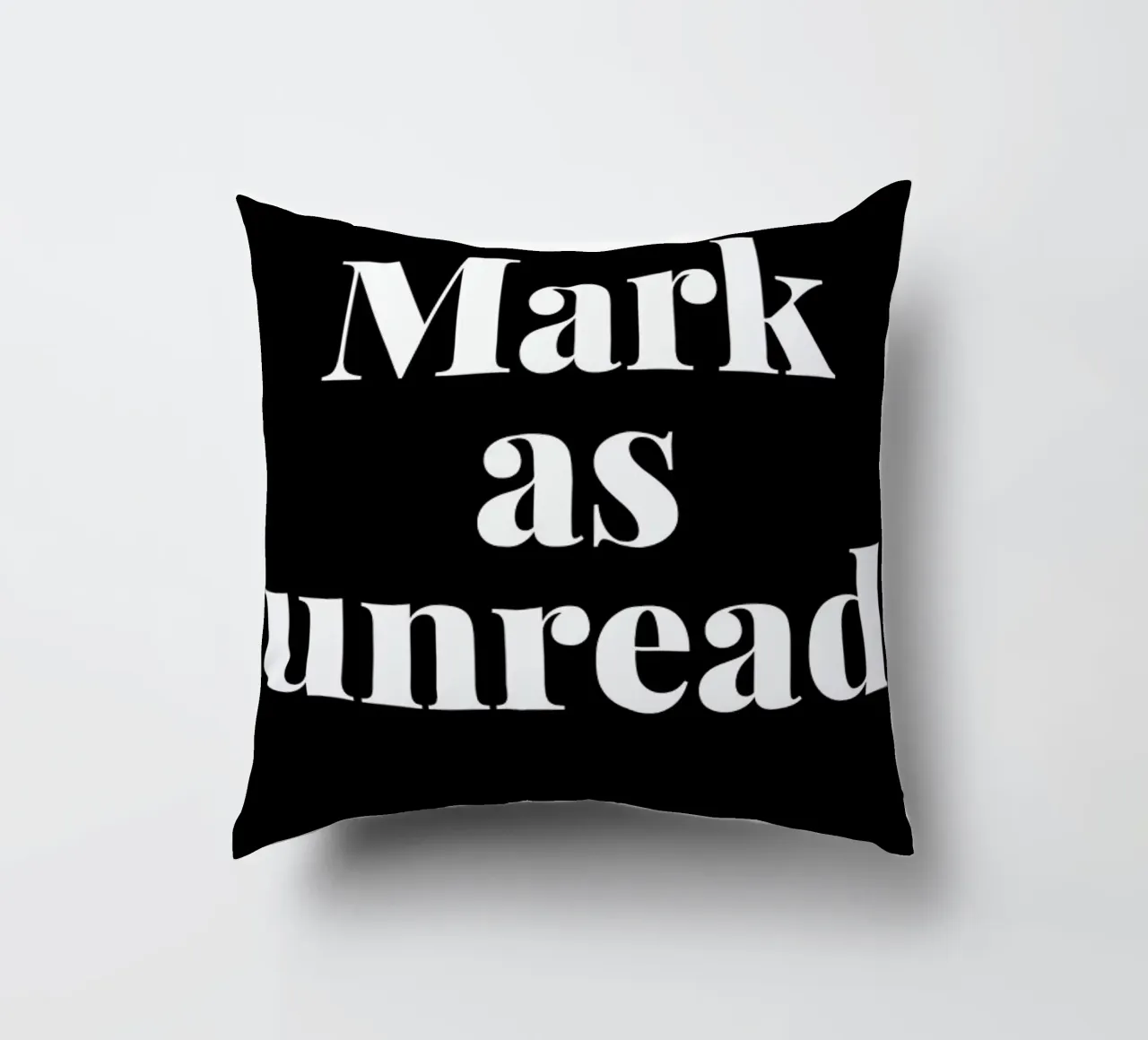 Mark As Unread cuscino da LeDieg