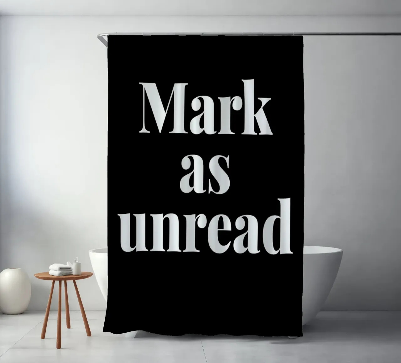 Mark As Unread tenda da doccia da LeDieg