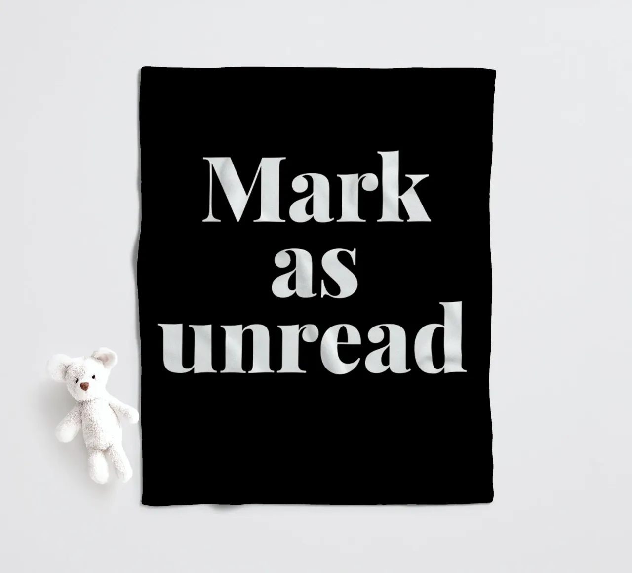 Mark As Unread coperta in pile da LeDieg