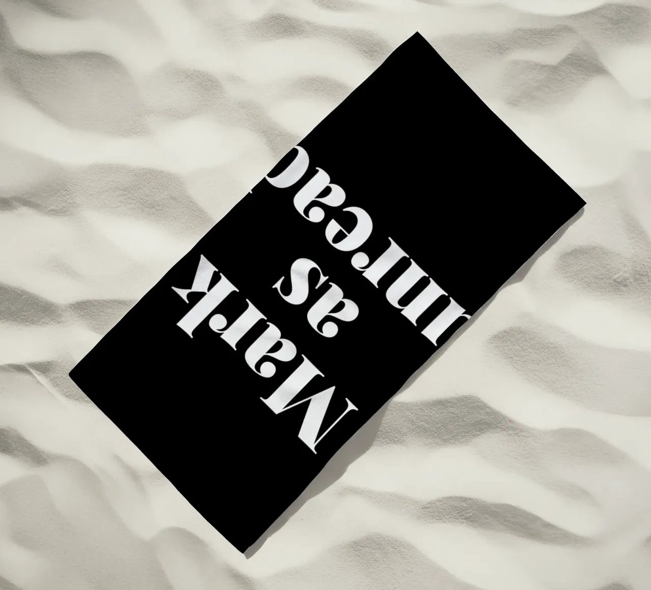 Mark As Unread telo mare da LeDieg