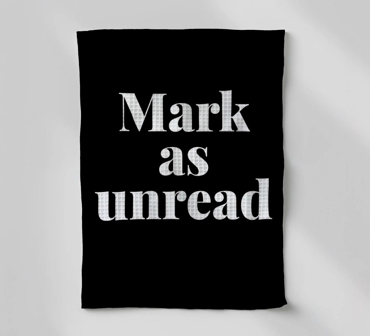 Mark As Unread canovaccio da cucina da LeDieg