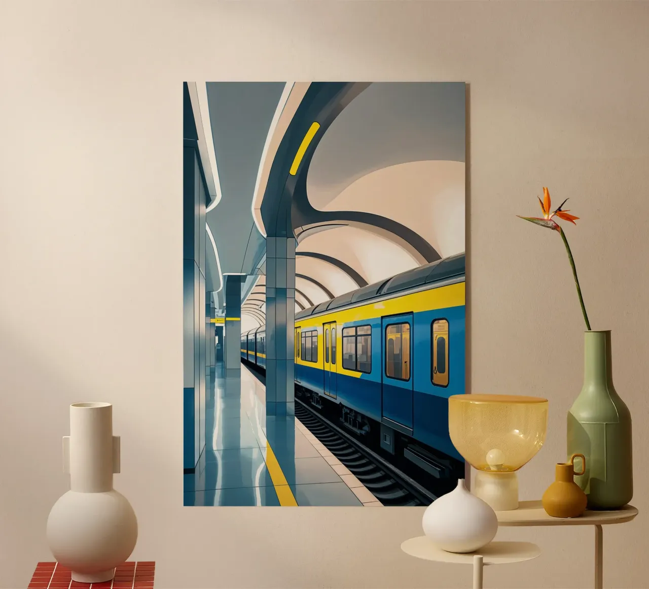Kyiv Metro: Art in Motion metacrilato de AlbertKlee