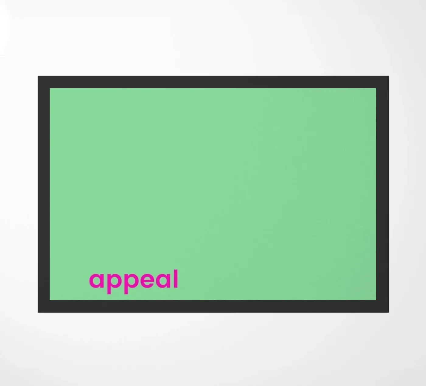 Appeal deurmat van Studio One