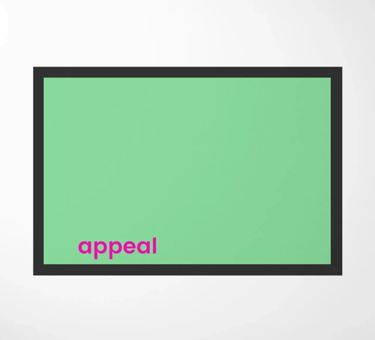 Appeal doormat by Studio One