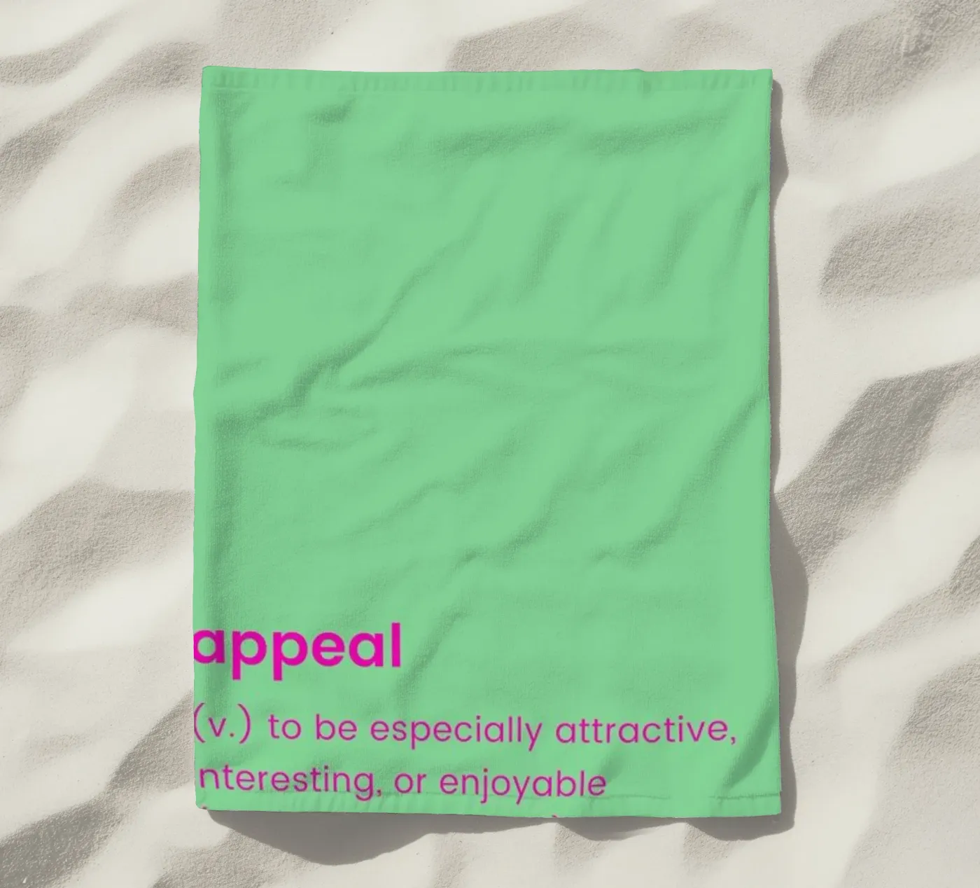 Appeal telo mare da Studio One