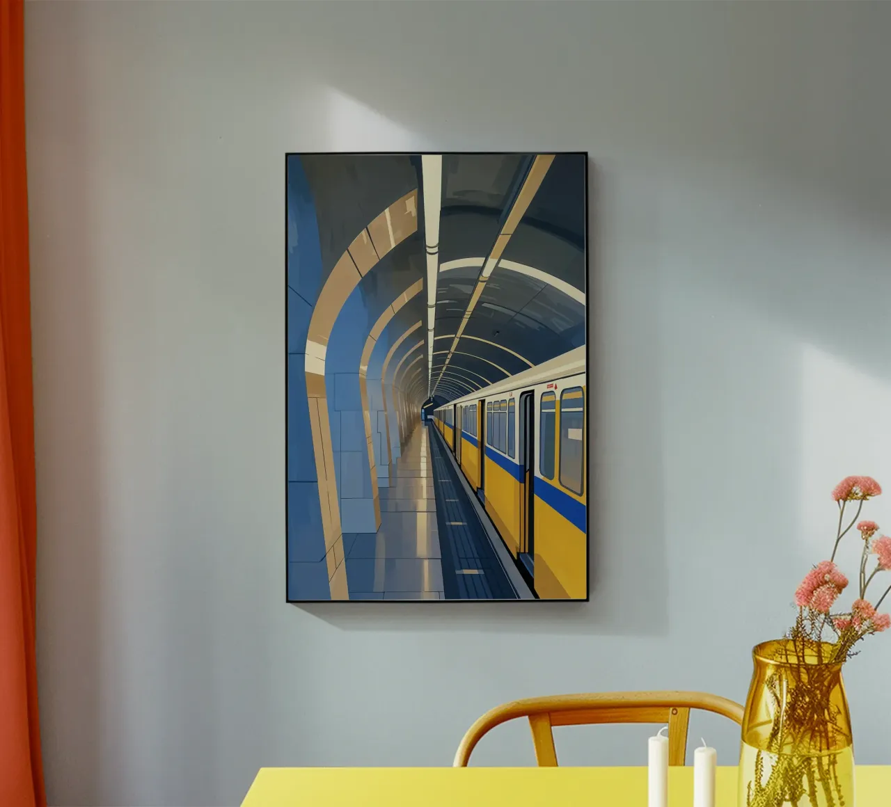 Kyiv Metro: Innovation Meets Simplicity plexiglass da AlbertKlee