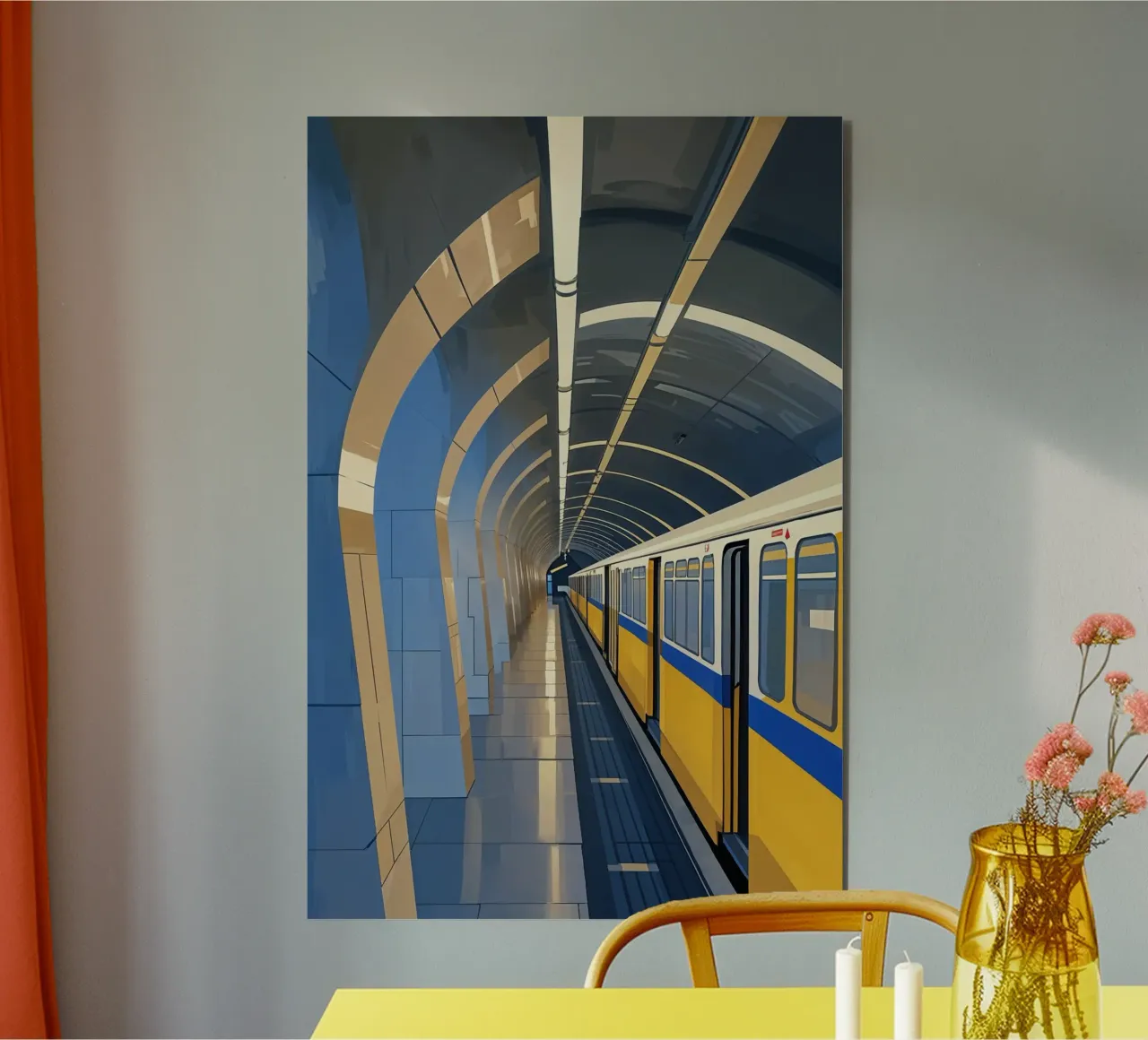 Kyiv Metro: Innovation Meets Simplicity alluminio dibond da AlbertKlee