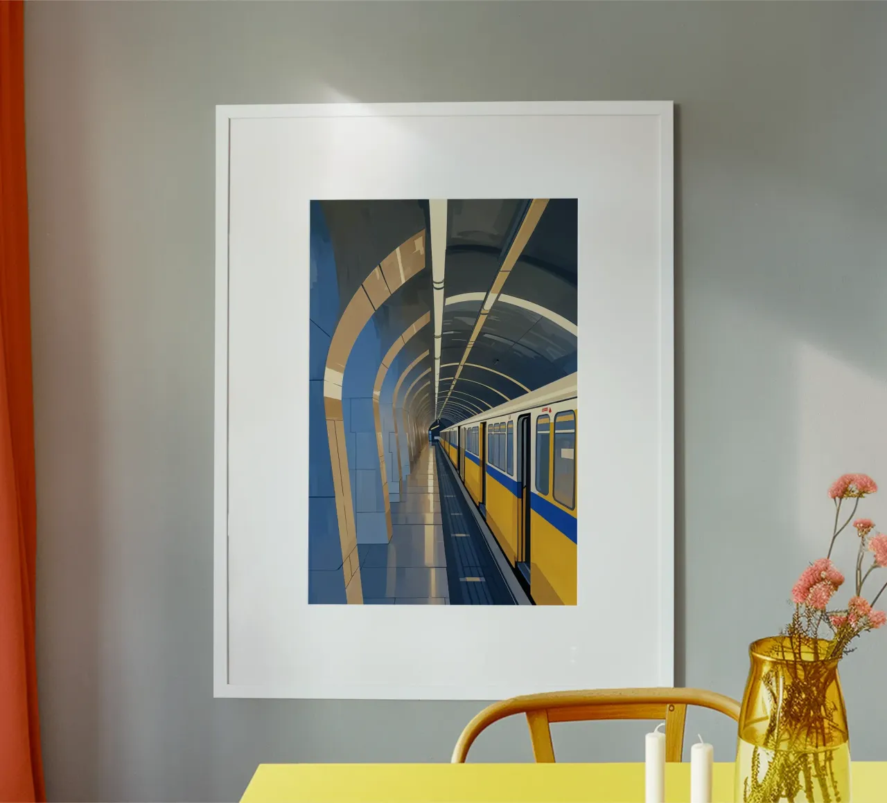 Kyiv Metro: Innovation Meets Simplicity poster da AlbertKlee