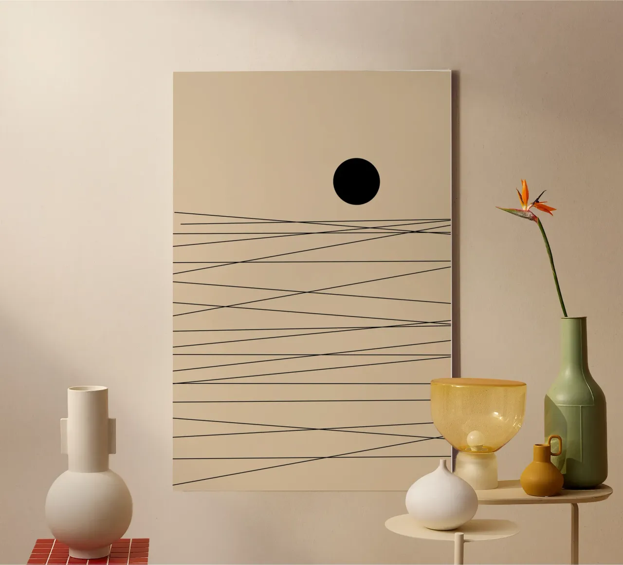 Minimal Landscape tela da KHouse Studio