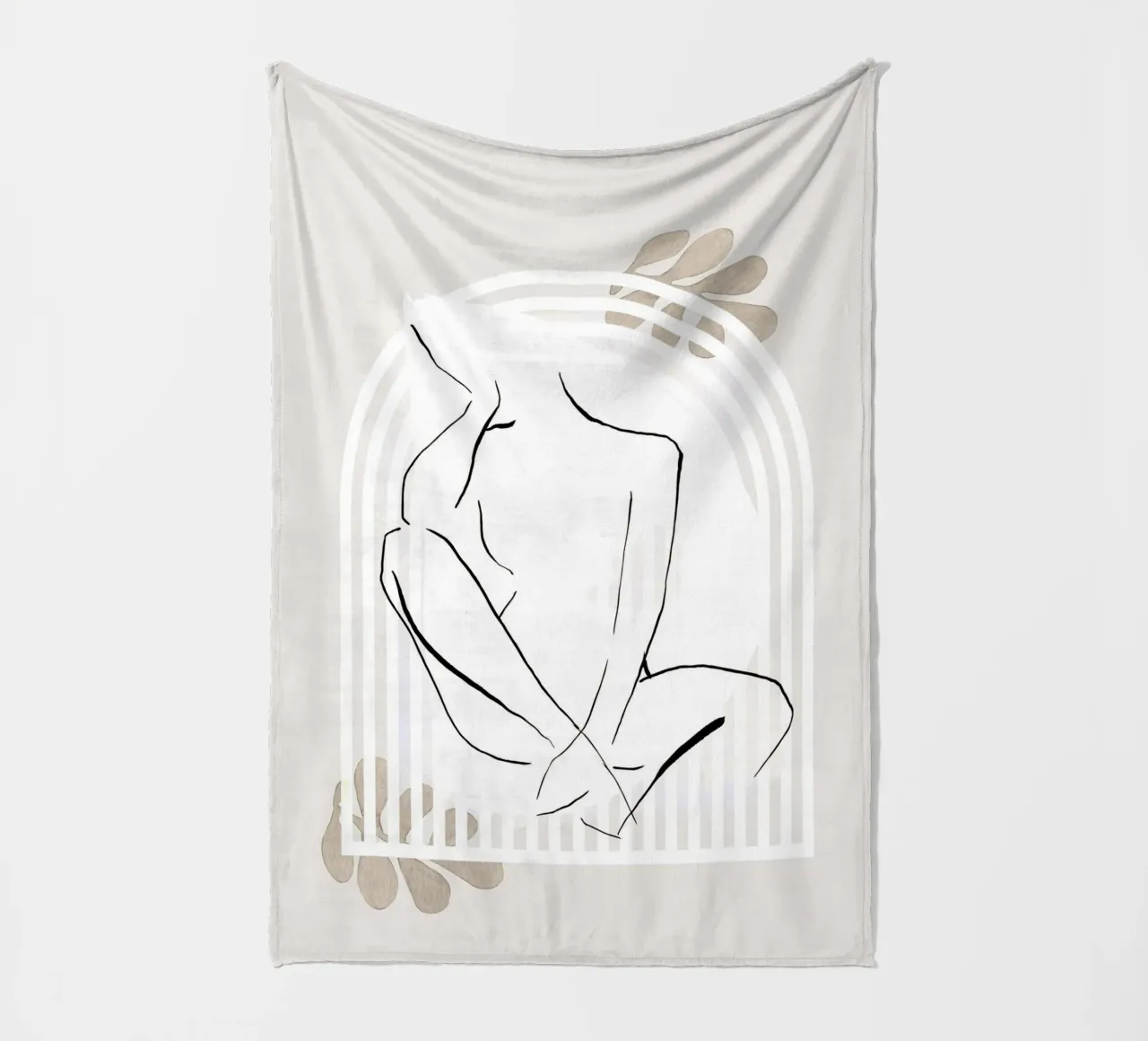 Lèger Et Simple No 46 coperta in pile da treechild