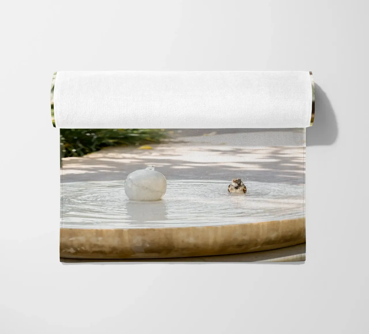 Piume e gocce telo mare da Henrike Schenk Photography