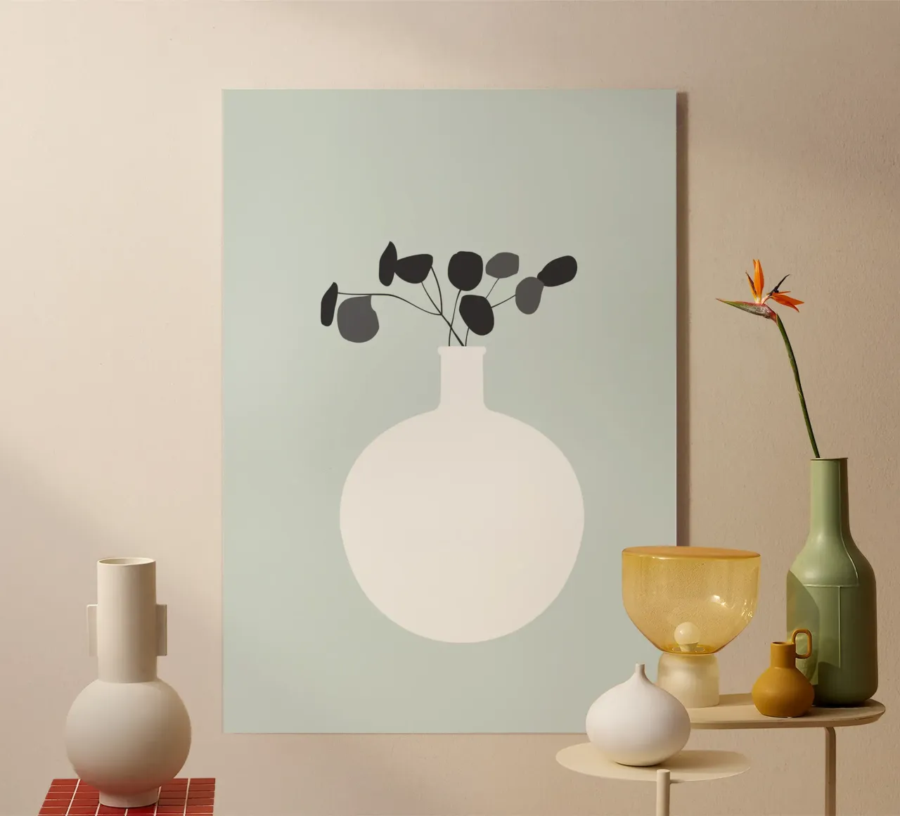 White Vase plexiglass da KHouse Studio