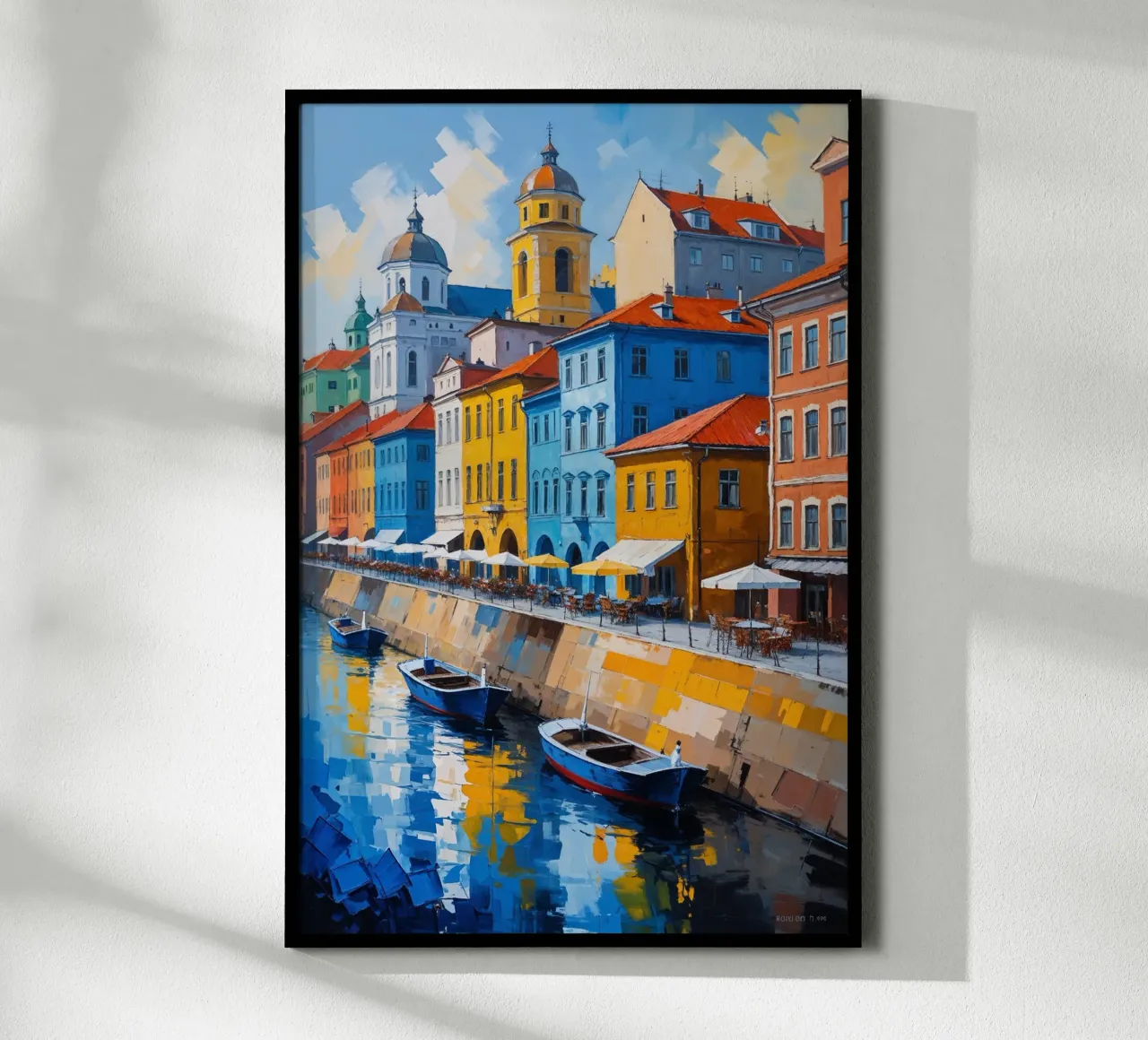 Lively Reflections of Podil's Heritage poster da AlbertKlee