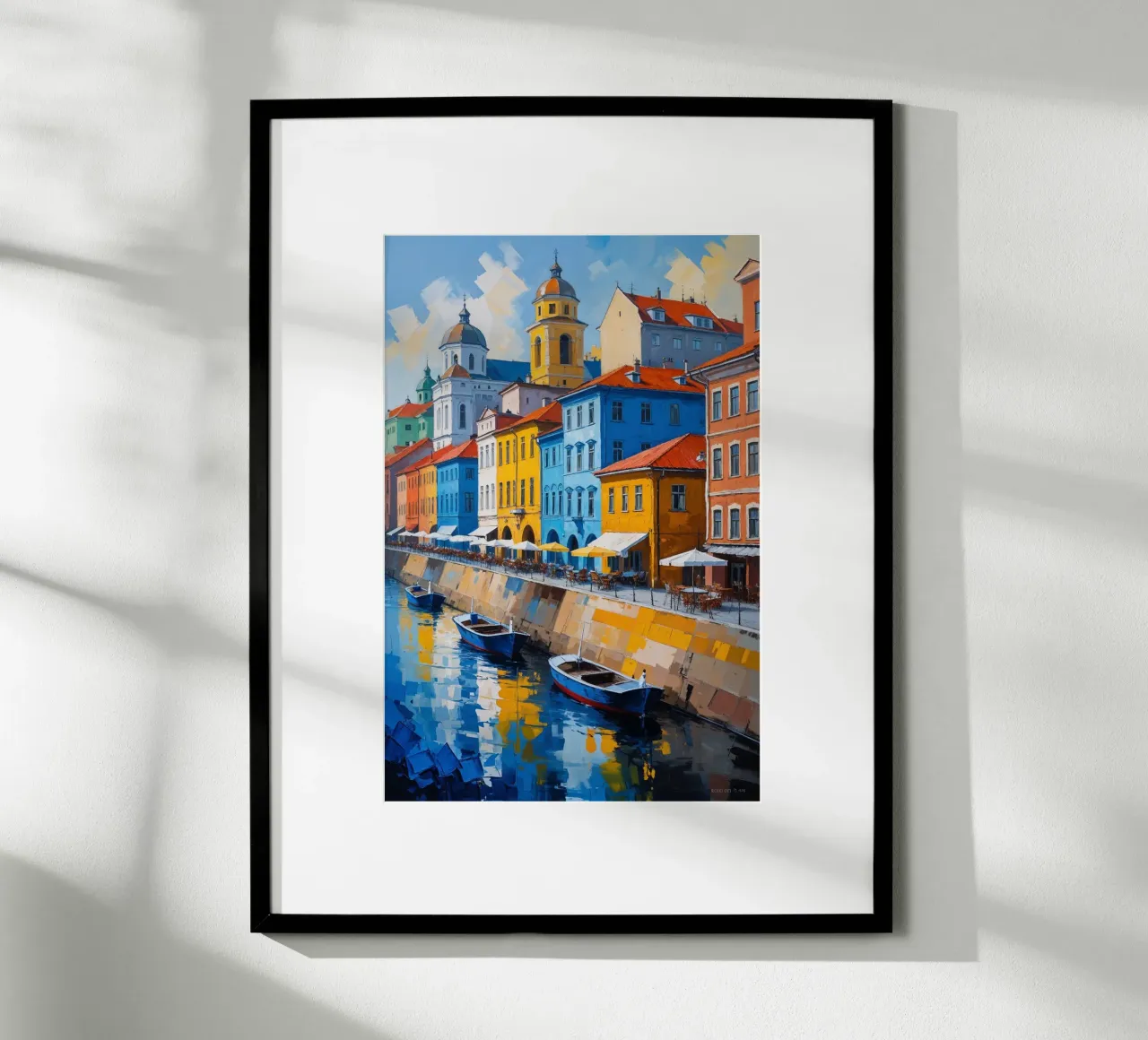 Lively Reflections of Podil's Heritage poster da AlbertKlee