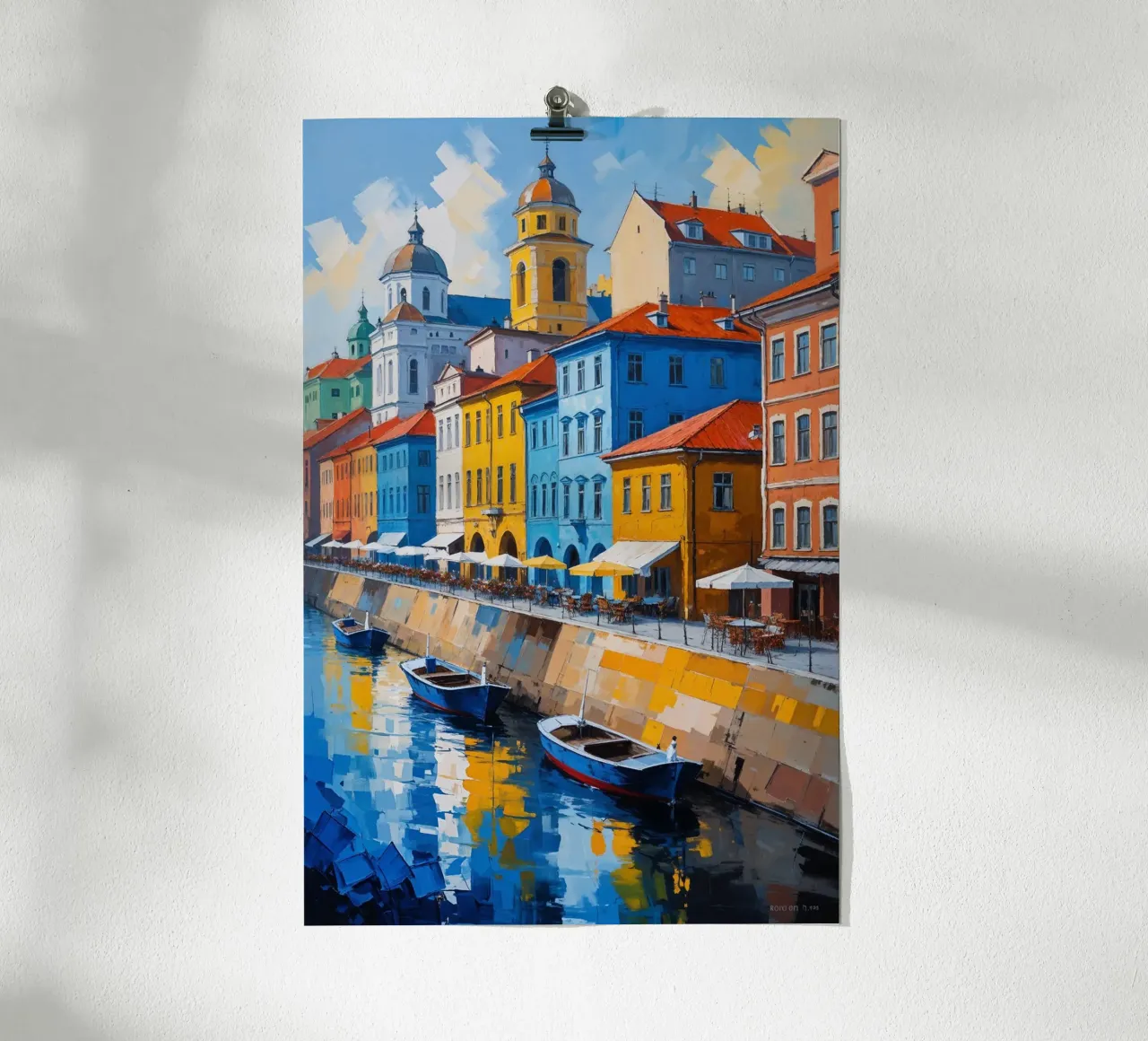 Lively Reflections of Podil's Heritage poster da AlbertKlee