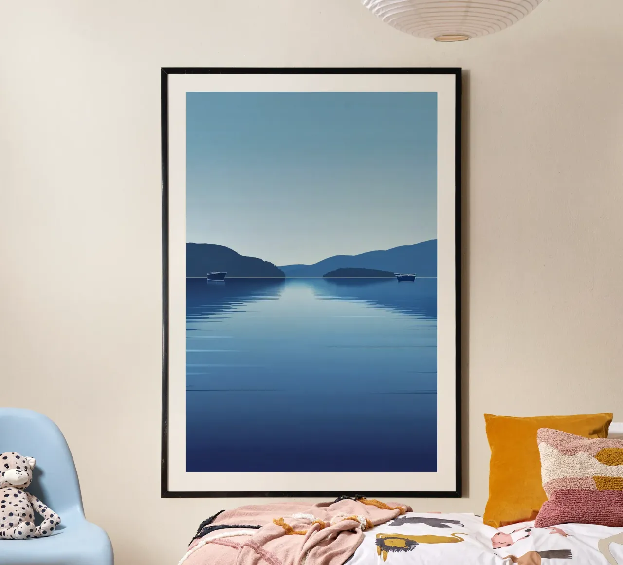 Horizon Dreams at Assad Lake hahnemühle by AlbertKlee