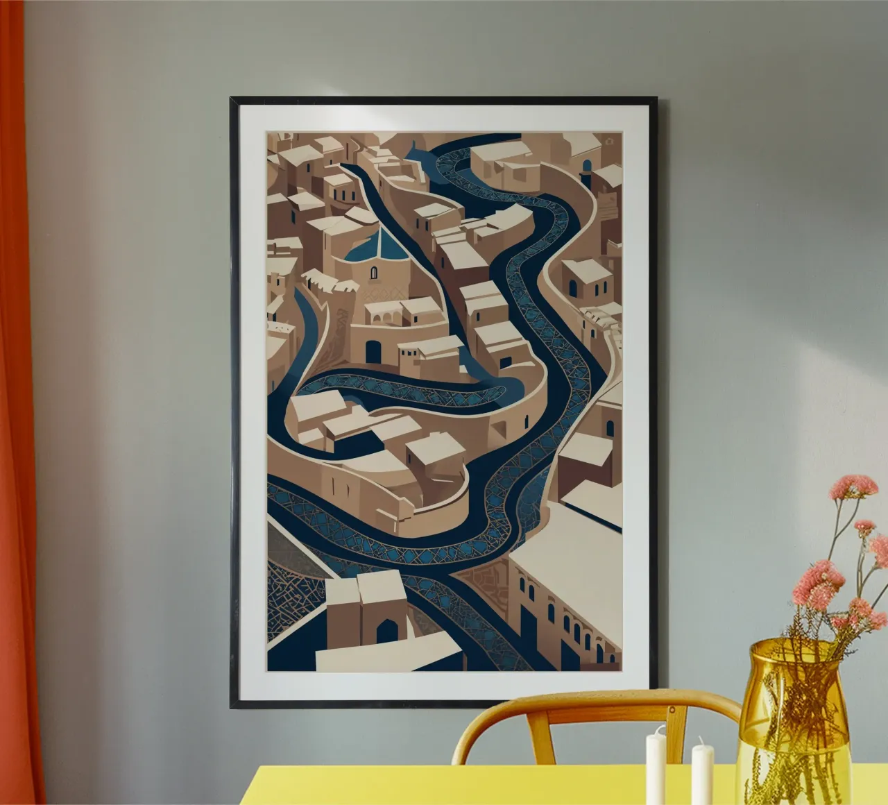 Exploring Damascus's Hidden Corners poster da AlbertKlee