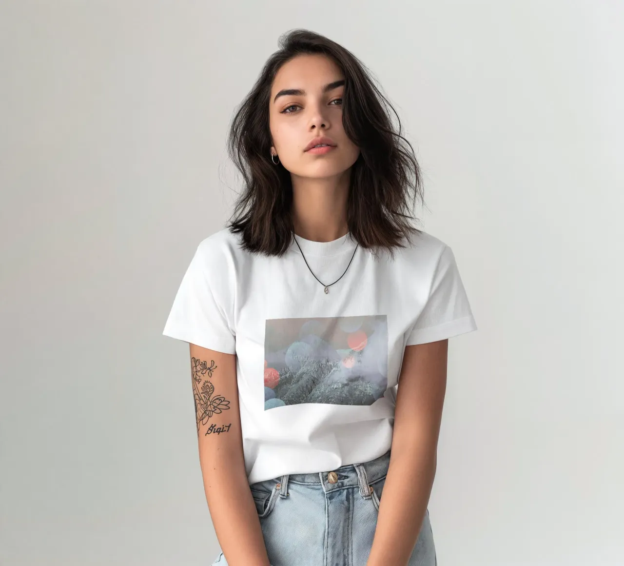 Bokeh Lights t-shirt da cafelab