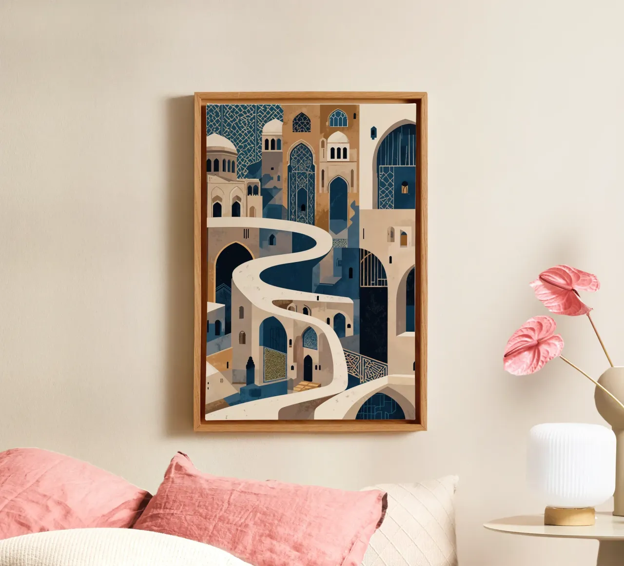 Eternal Pathways of Damascus tela da AlbertKlee