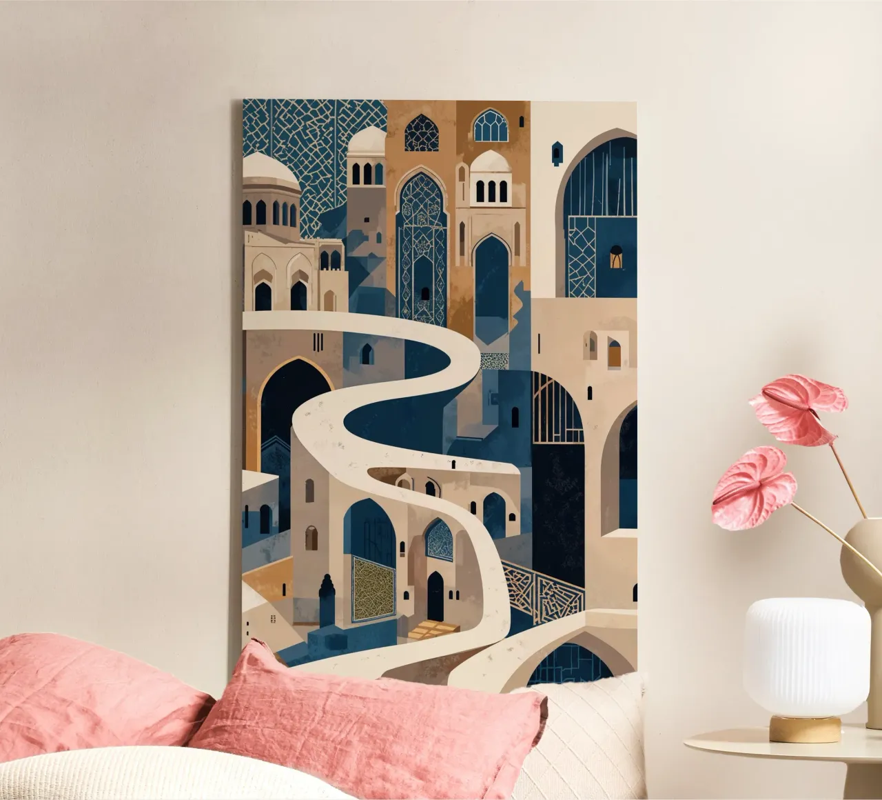 Eternal Pathways of Damascus tela da AlbertKlee