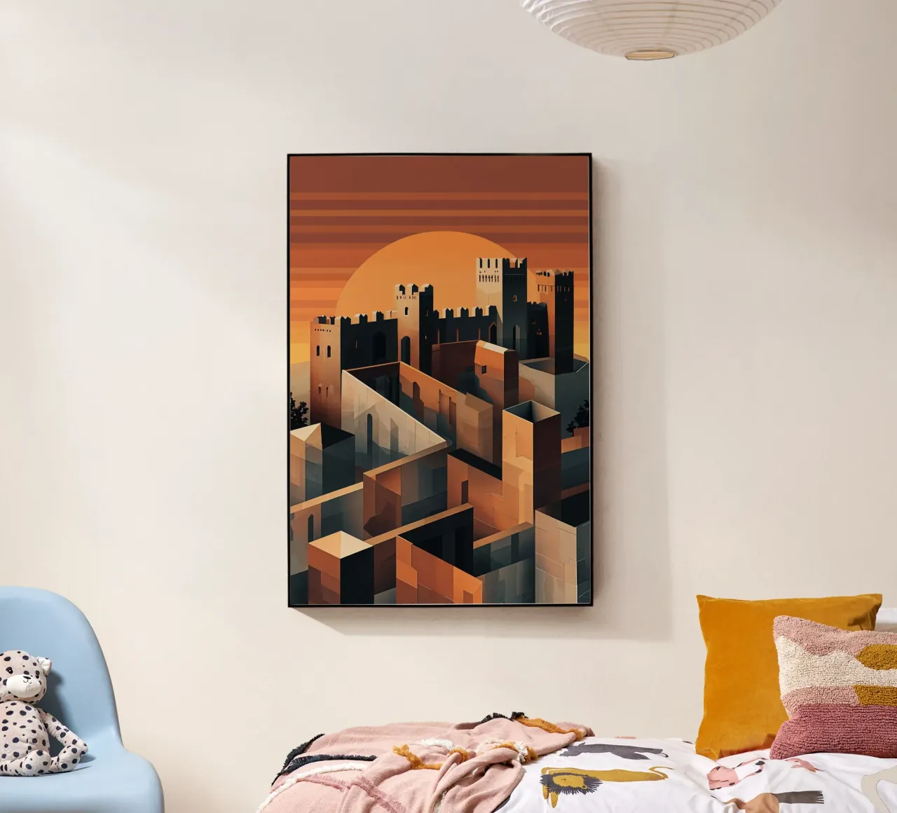 Abstract Majesty – The Aleppo Citadel plexiglass da AlbertKlee