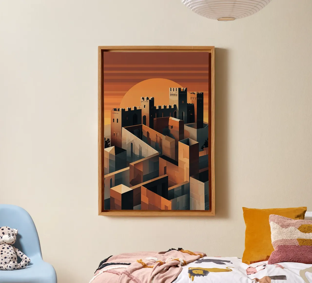 Abstract Majesty – The Aleppo Citadel tela da AlbertKlee