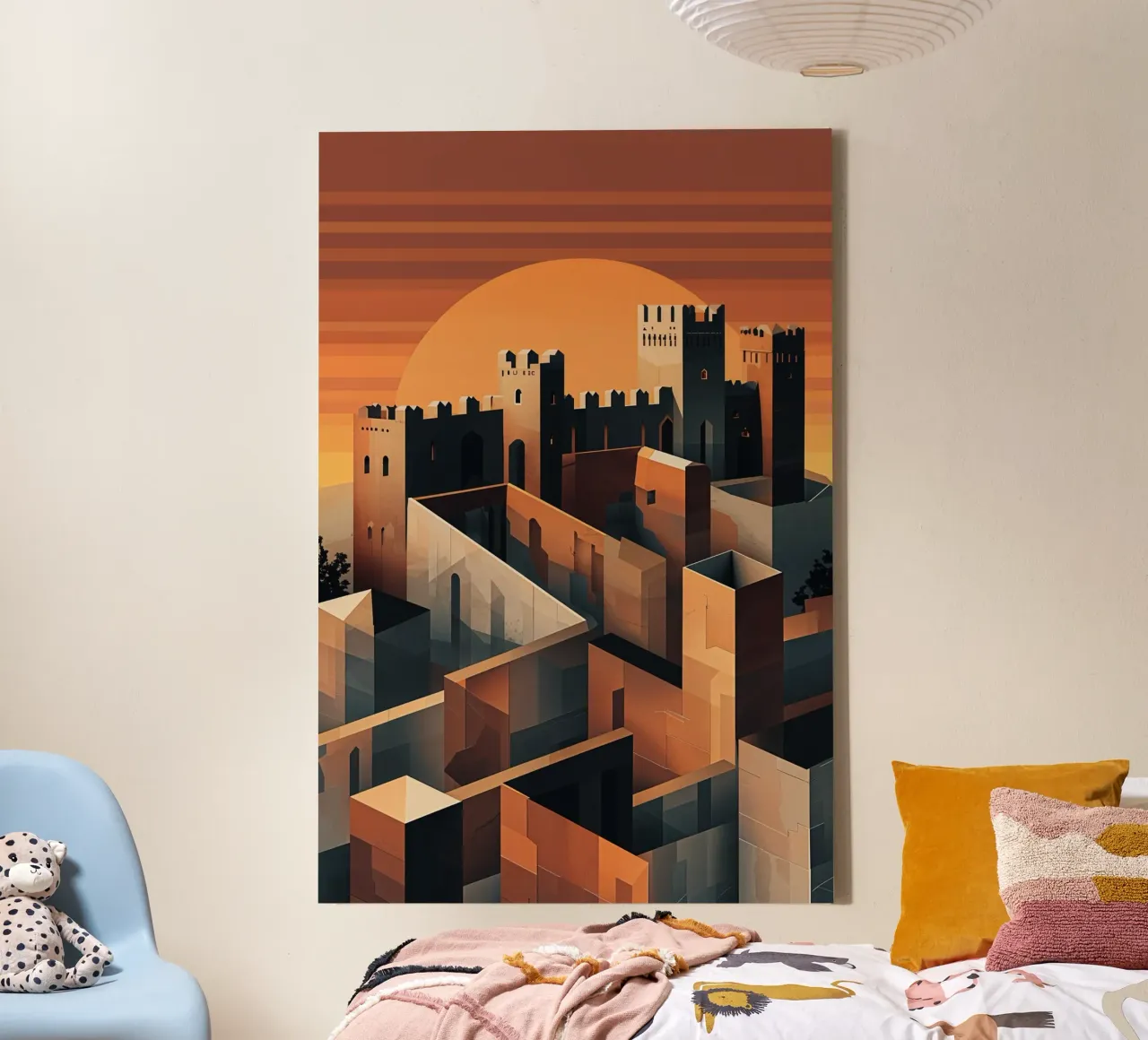 Abstract Majesty – The Aleppo Citadel tela da AlbertKlee