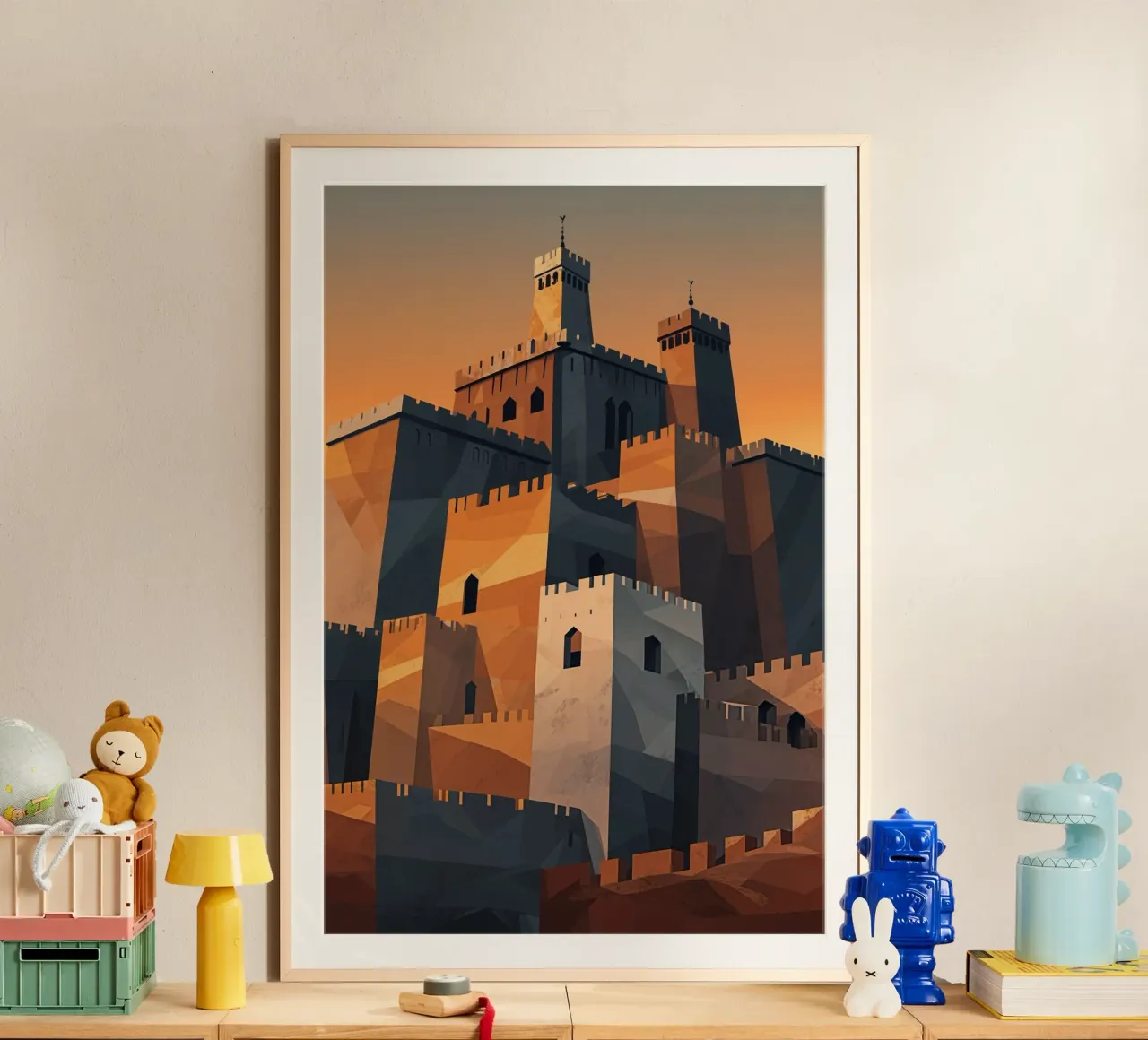 Aleppo Citadel – A Fortress of Resilience carta hahnemühle da AlbertKlee
