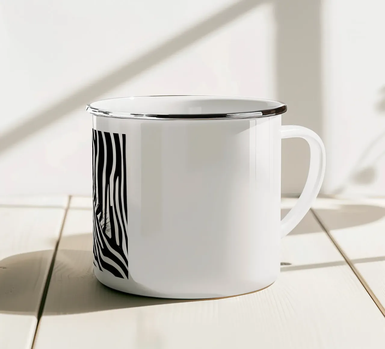 La prospettiva indomita tazza in smalto da DesignArt