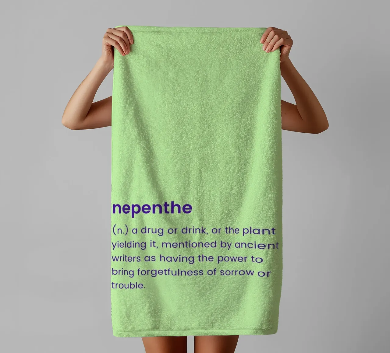 Nepenthe asciugamano da bagno da Studio One