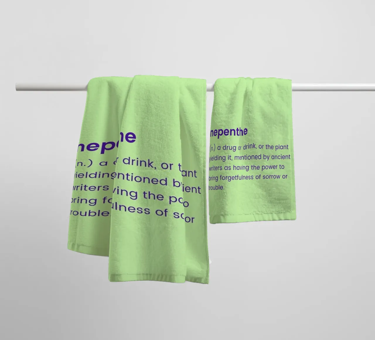 Nepenthe asciugamano da bagno da Studio One