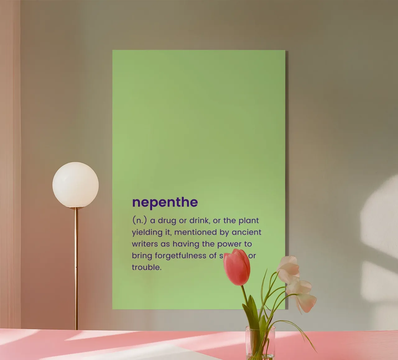 Nepenthe plexiglass da Studio One