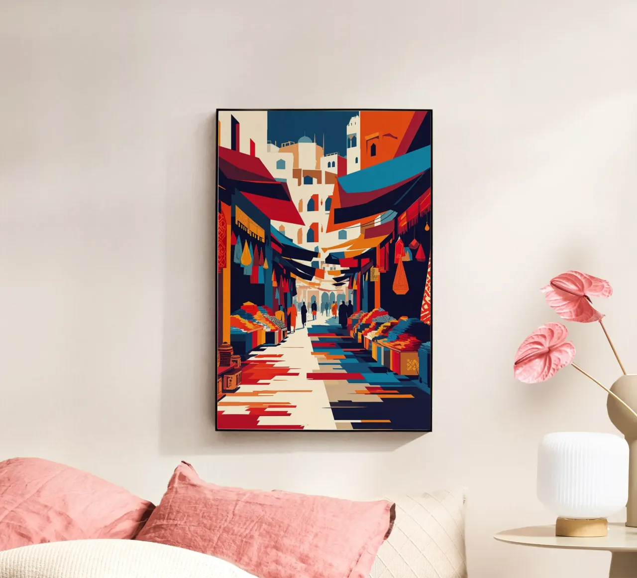 The Symphony of a Syrian Souq plexiglass da AlbertKlee