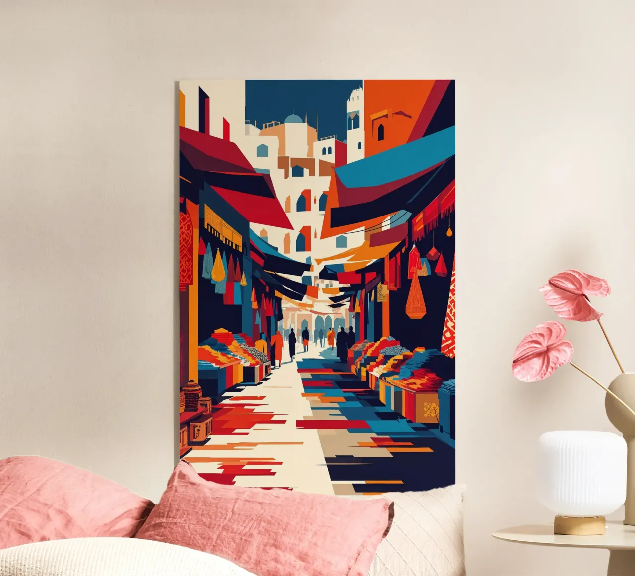 The Symphony of a Syrian Souq plexiglass da AlbertKlee