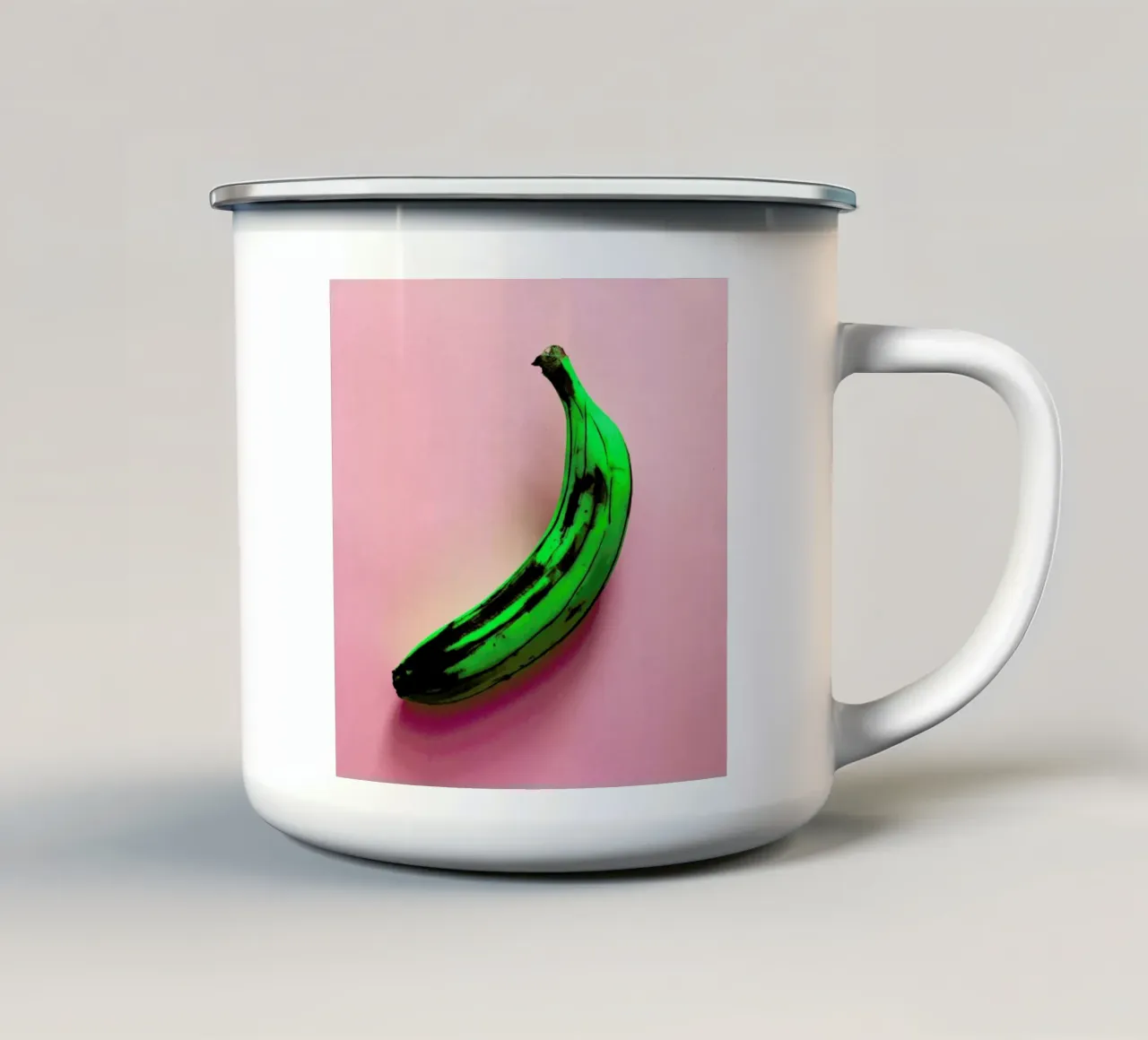 1967 Green tazza in smalto da Ballack Art House