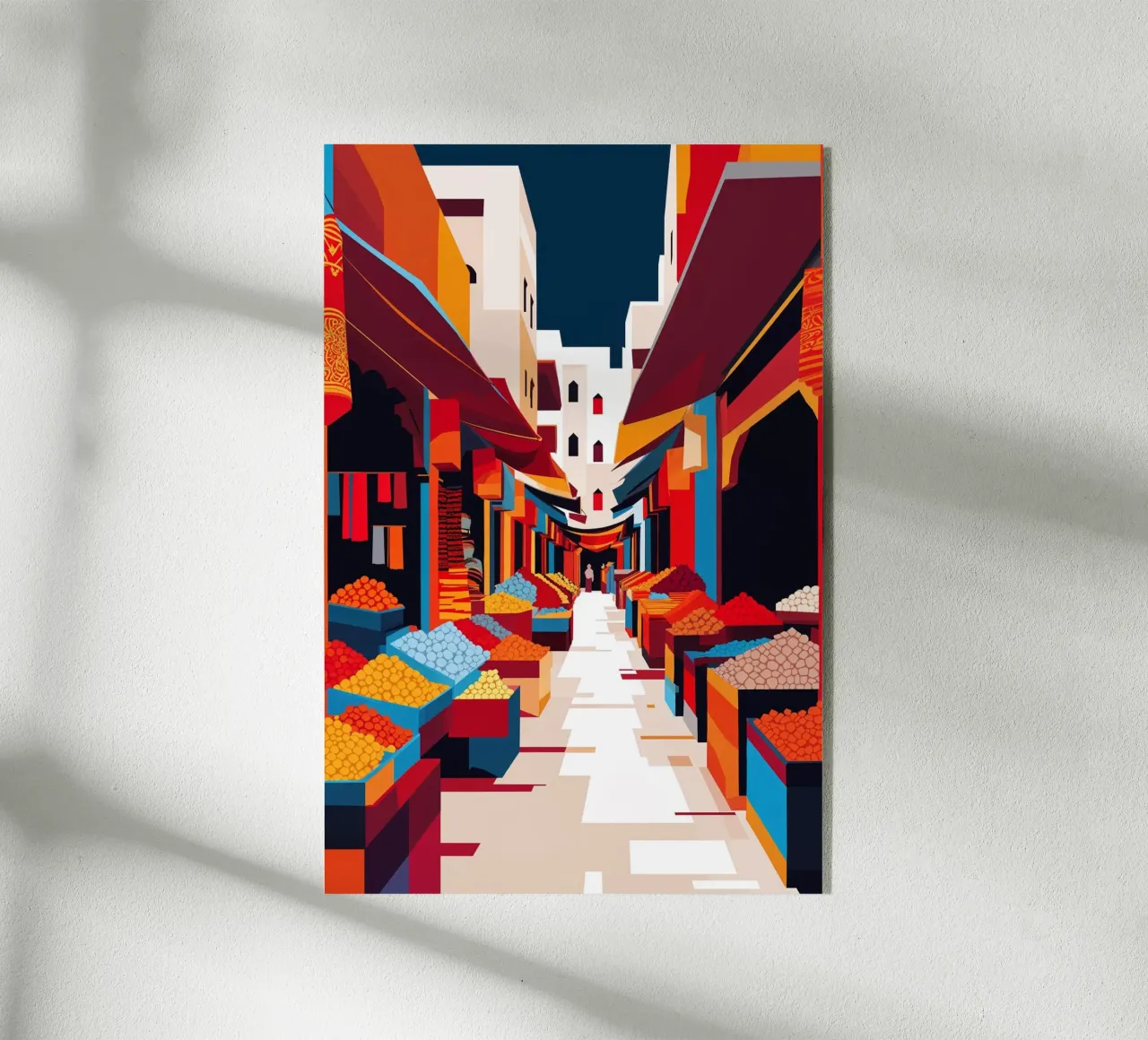 The Energy of a Syrian Souq plexiglass da AlbertKlee