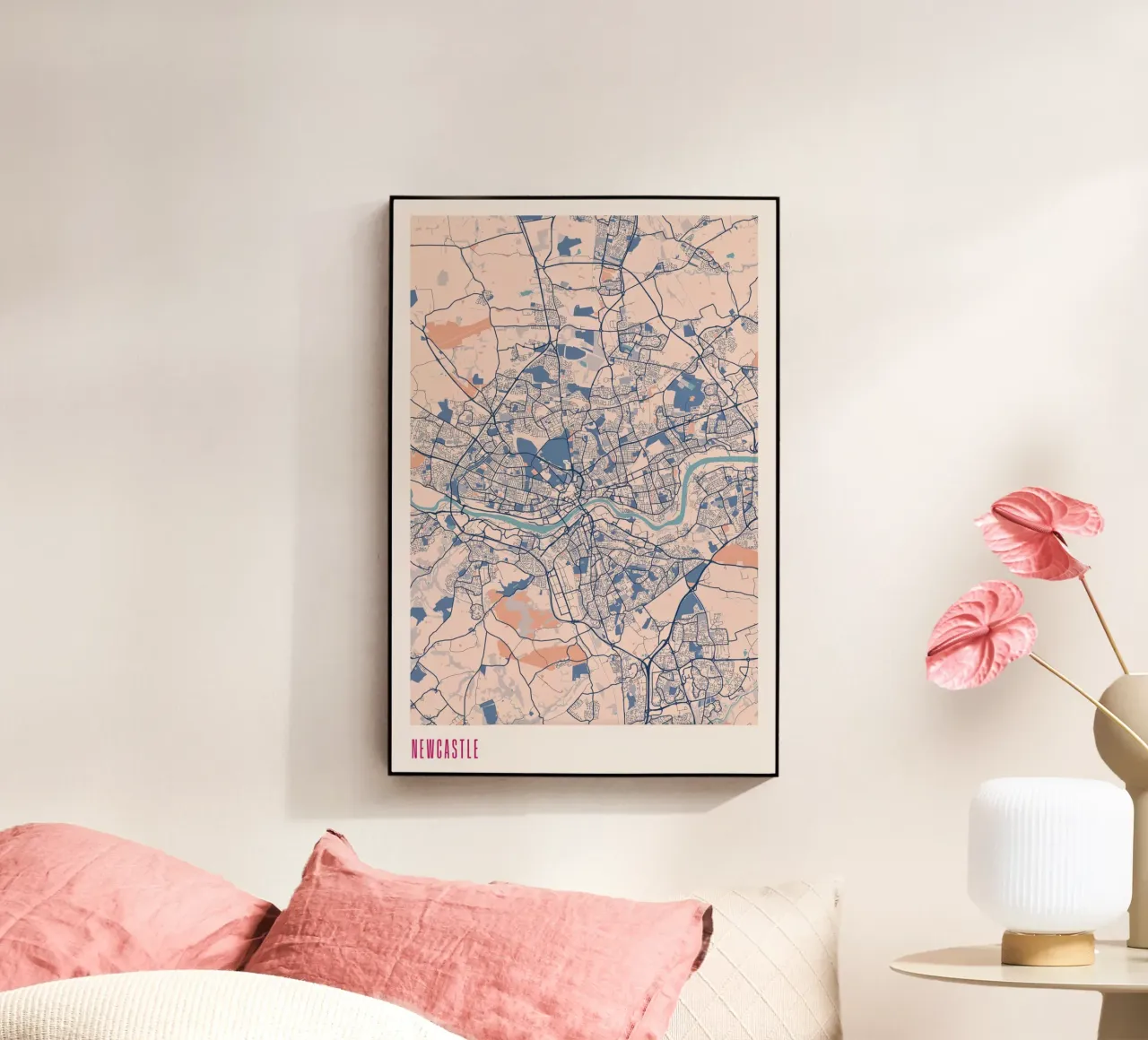 Newcastle Urbana plexiglass da MOOODZART