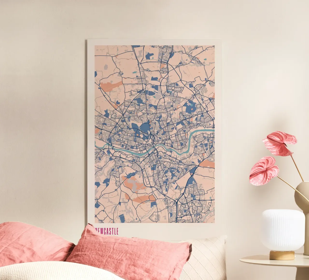 Newcastle Urbana plexiglass da MOOODZART