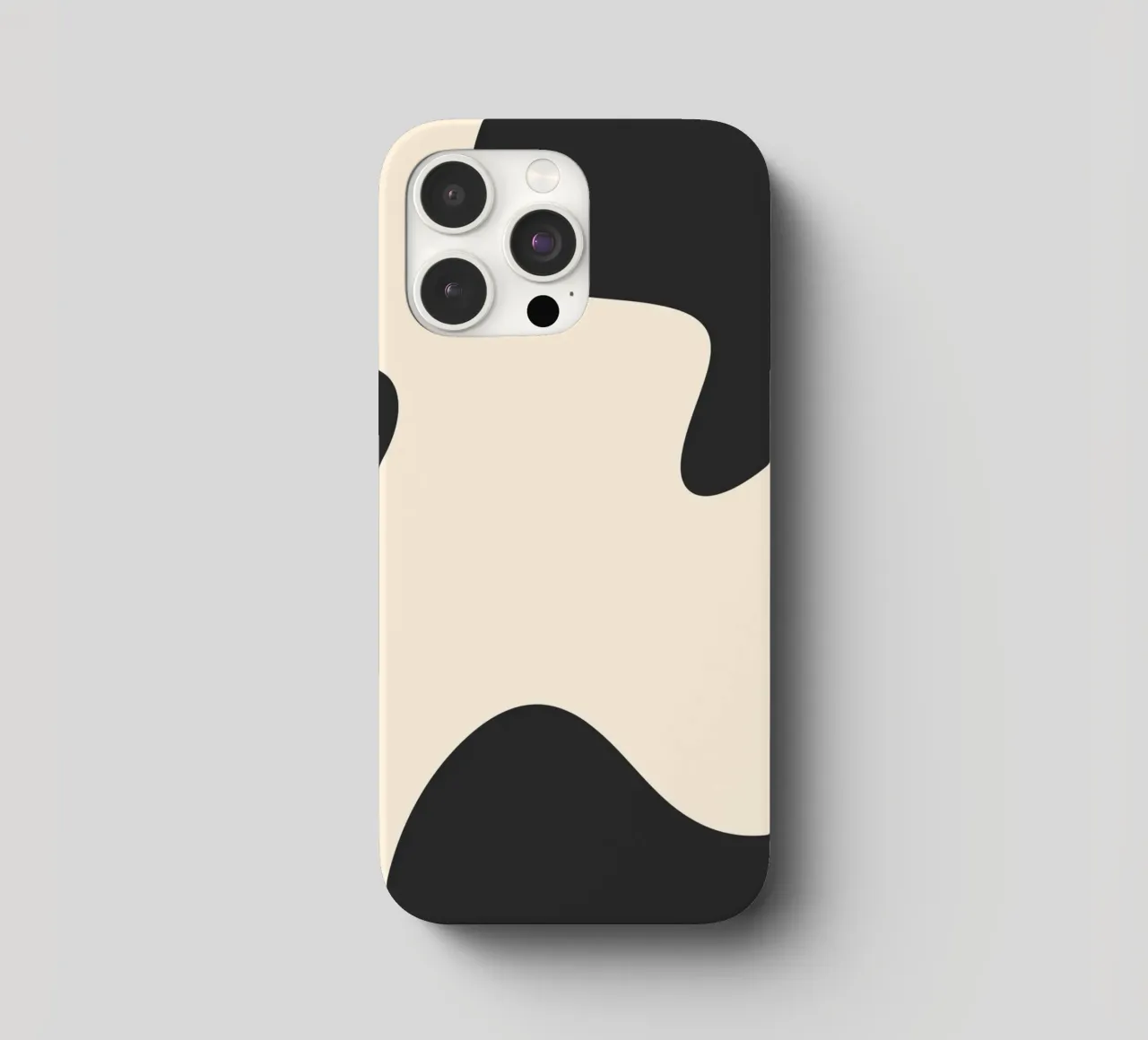Blob astratti - monocromo cover iphone da Wackapacka