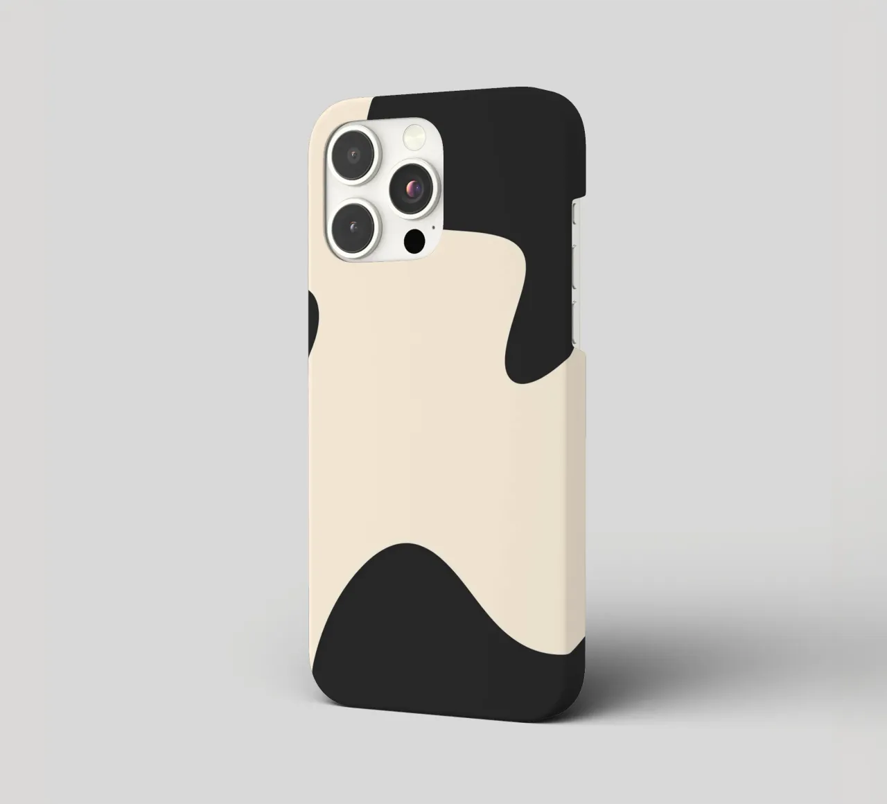 Blob astratti - monocromo cover iphone da Wackapacka