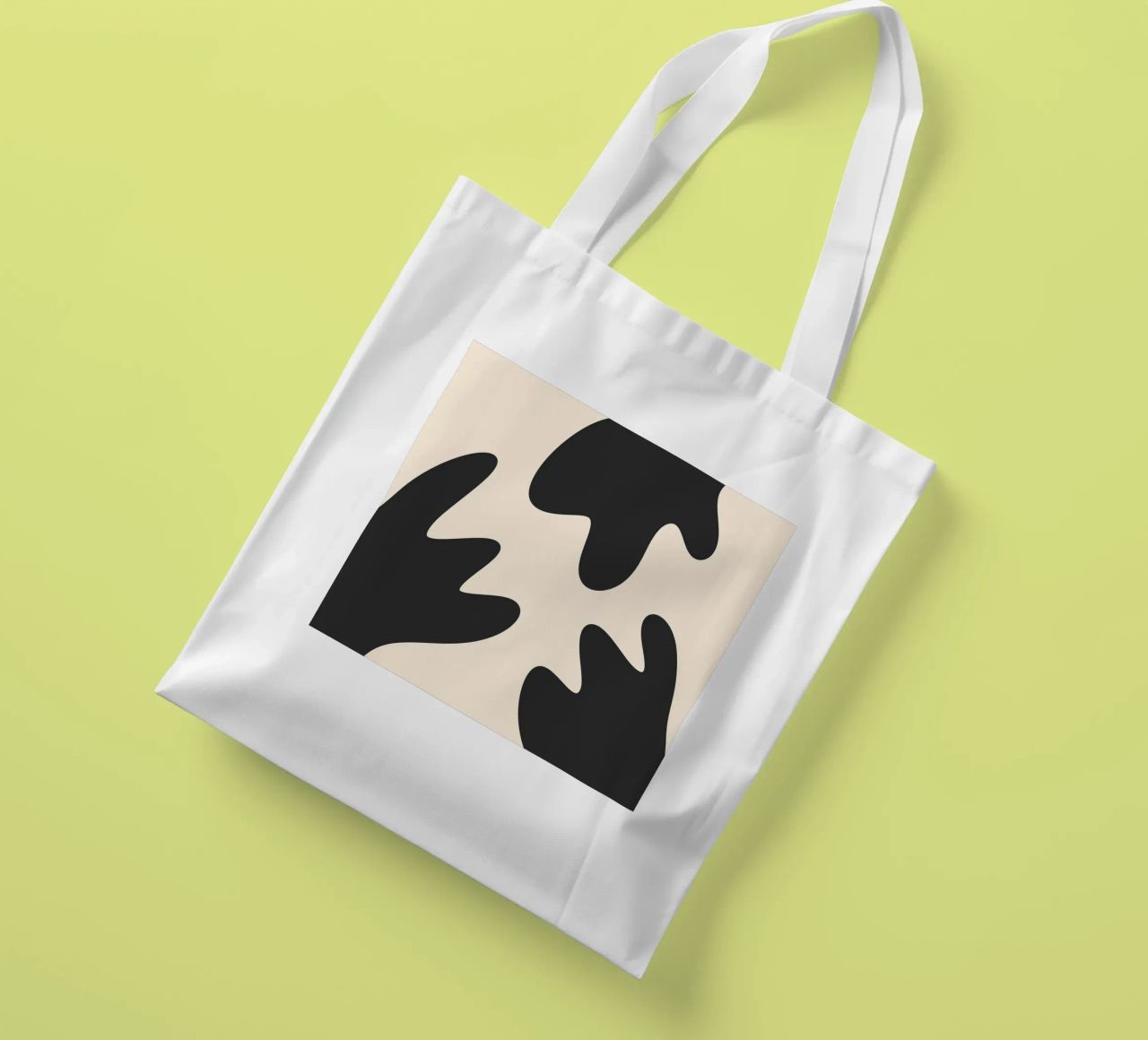 Blobs abstractos - monocromo 2 tote bag de Wackapacka