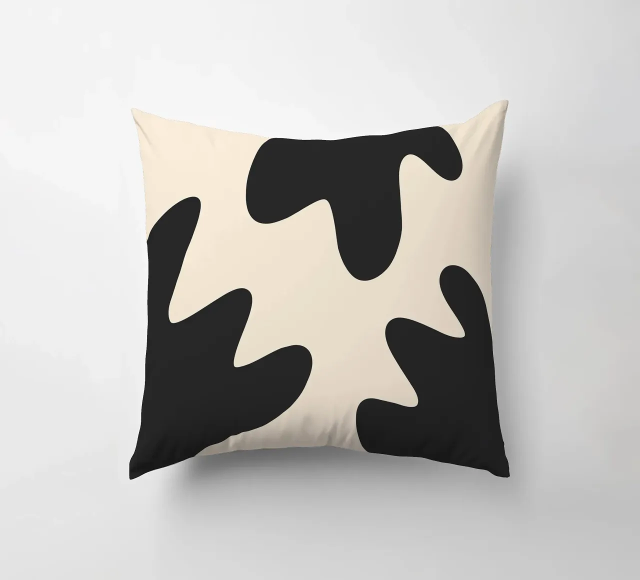 Blob astratti - monocromo 2 cuscino da Wackapacka