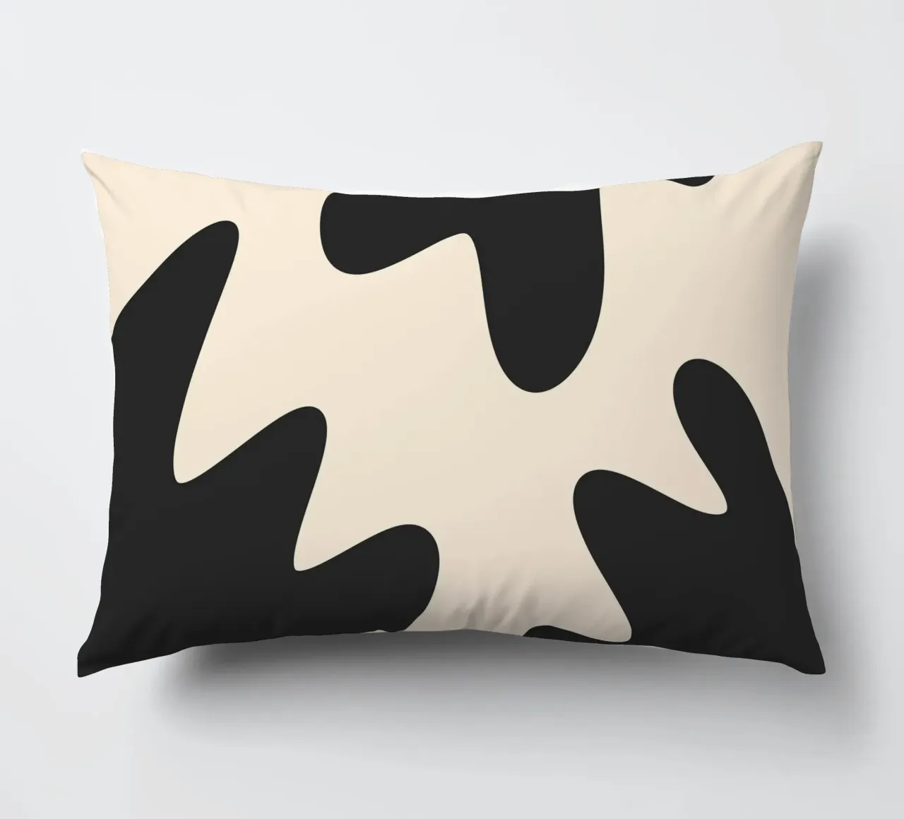 Blob astratti - monocromo 2 cuscino da Wackapacka