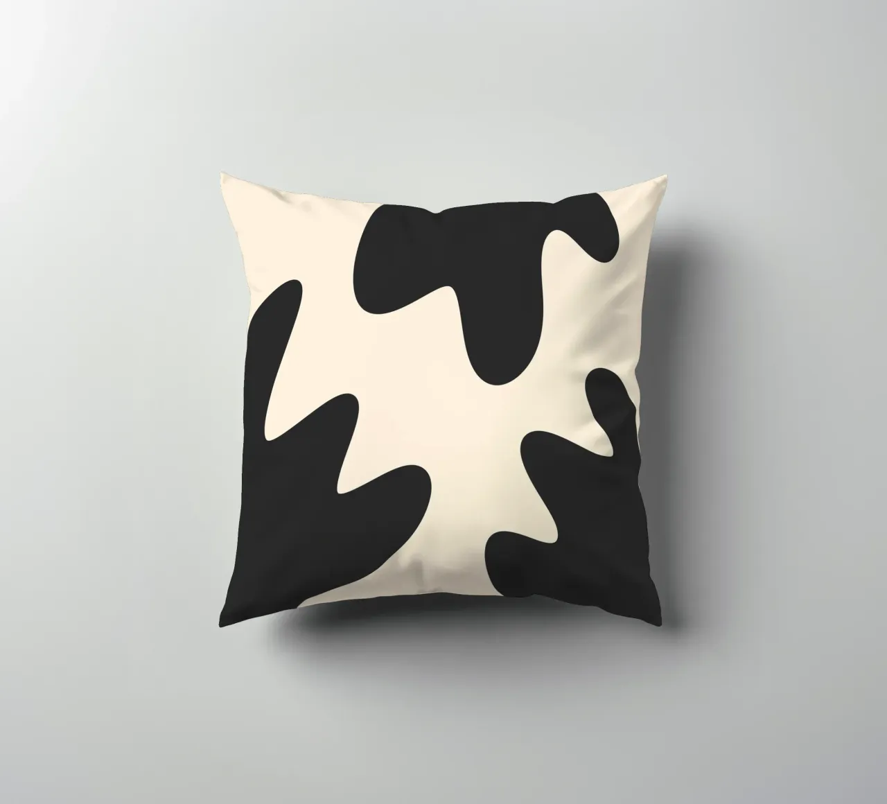 Blob astratti - monocromo 2 cuscino da Wackapacka