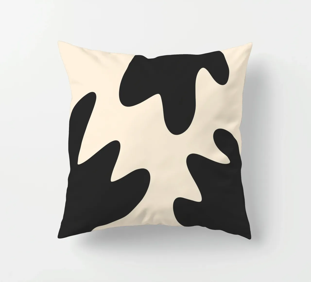 Blob astratti - monocromo 2 cuscino da Wackapacka