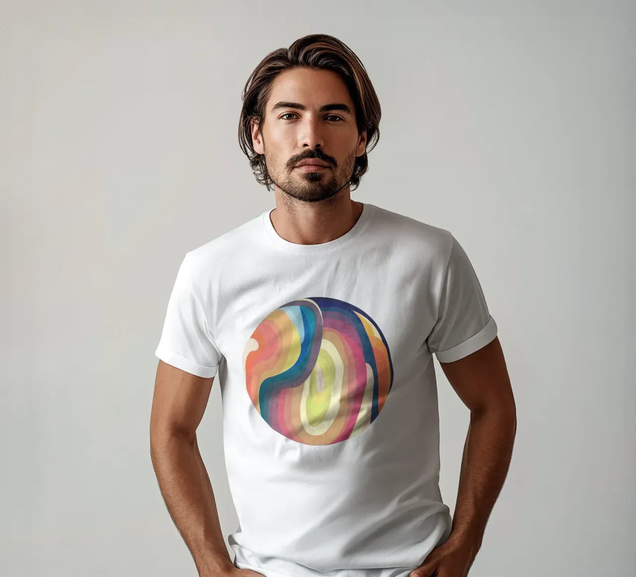 Clear Mind t-shirt da lovely lines