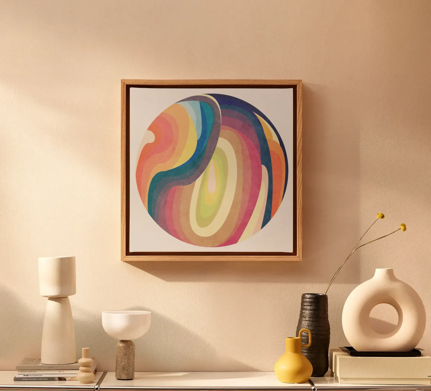 Clear Mind tela da Abstract Joy