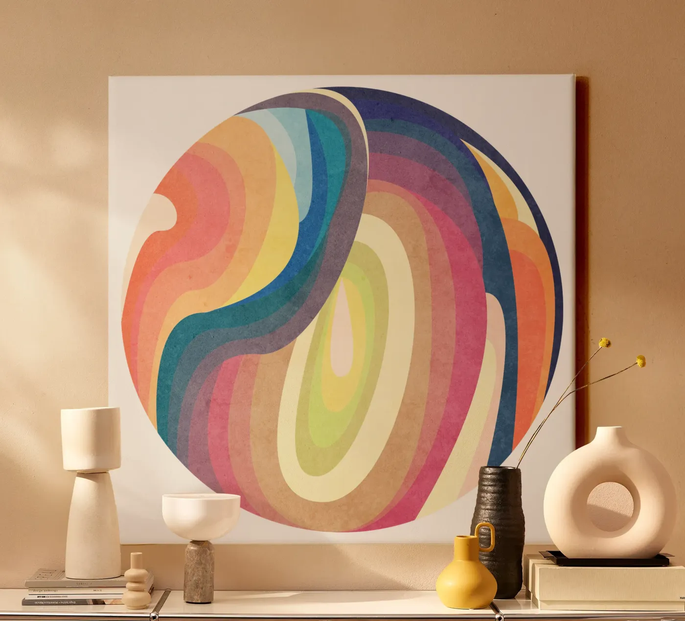 Clear Mind tela da Abstract Joy